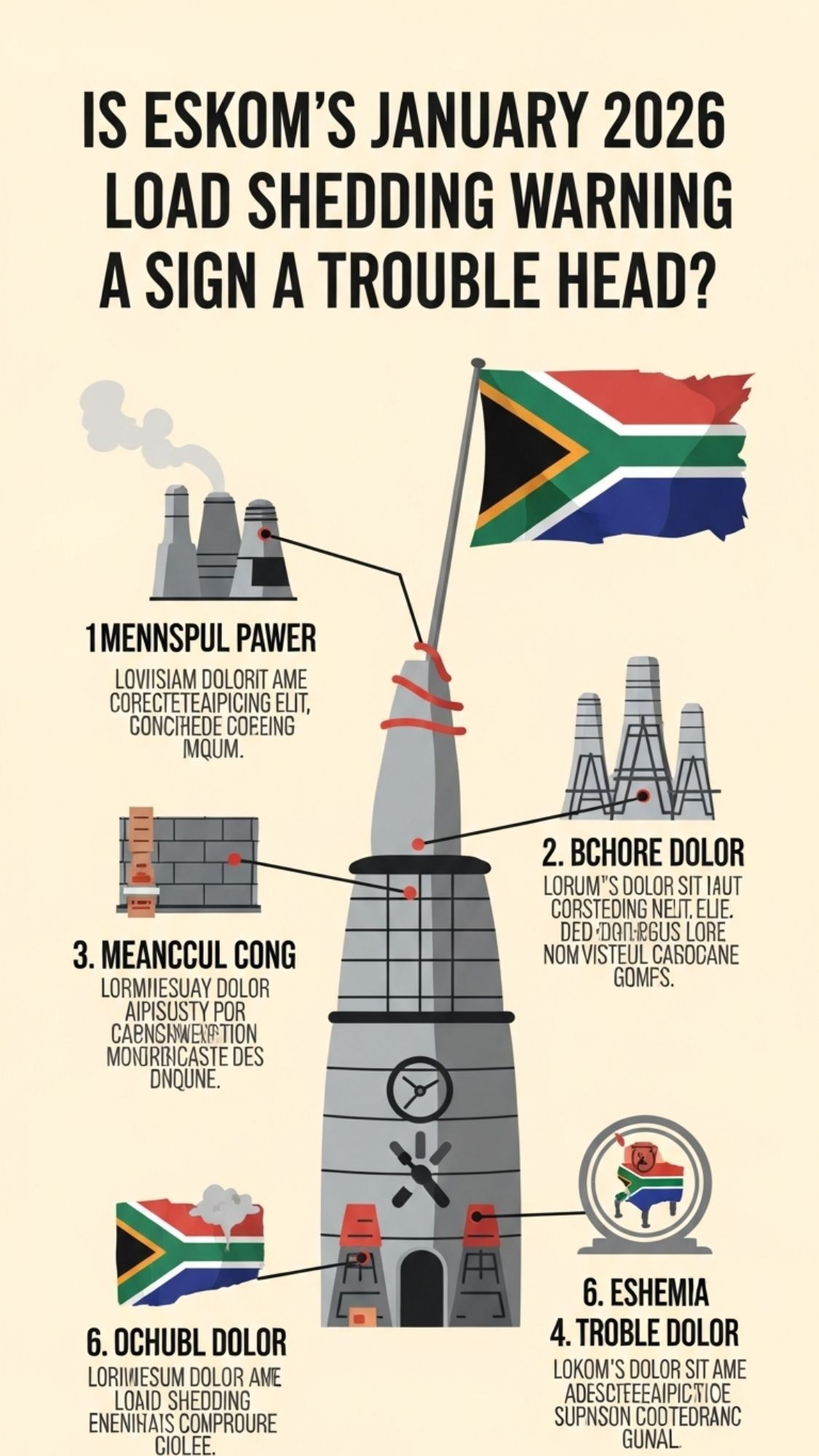 6 Load Shedding Warning