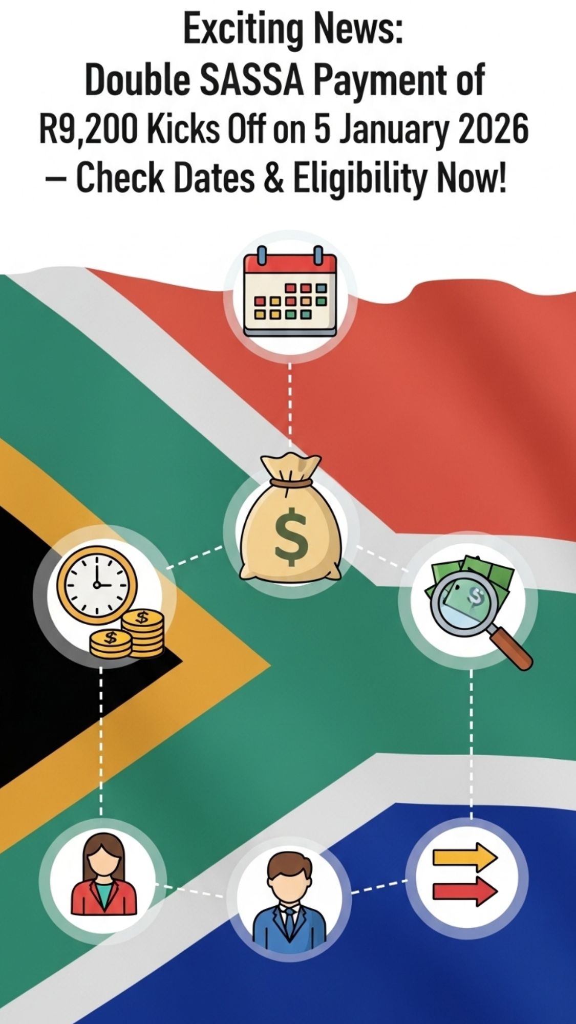 Double SASSA Payment of R9,200 Kicks 