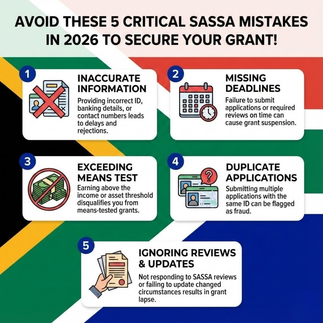 Avoid These 5 Critical SASSA 