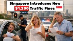 Driving in Singapore Gets Costly: New $1,200 Traffic Fines Take Effect 8 January 2026