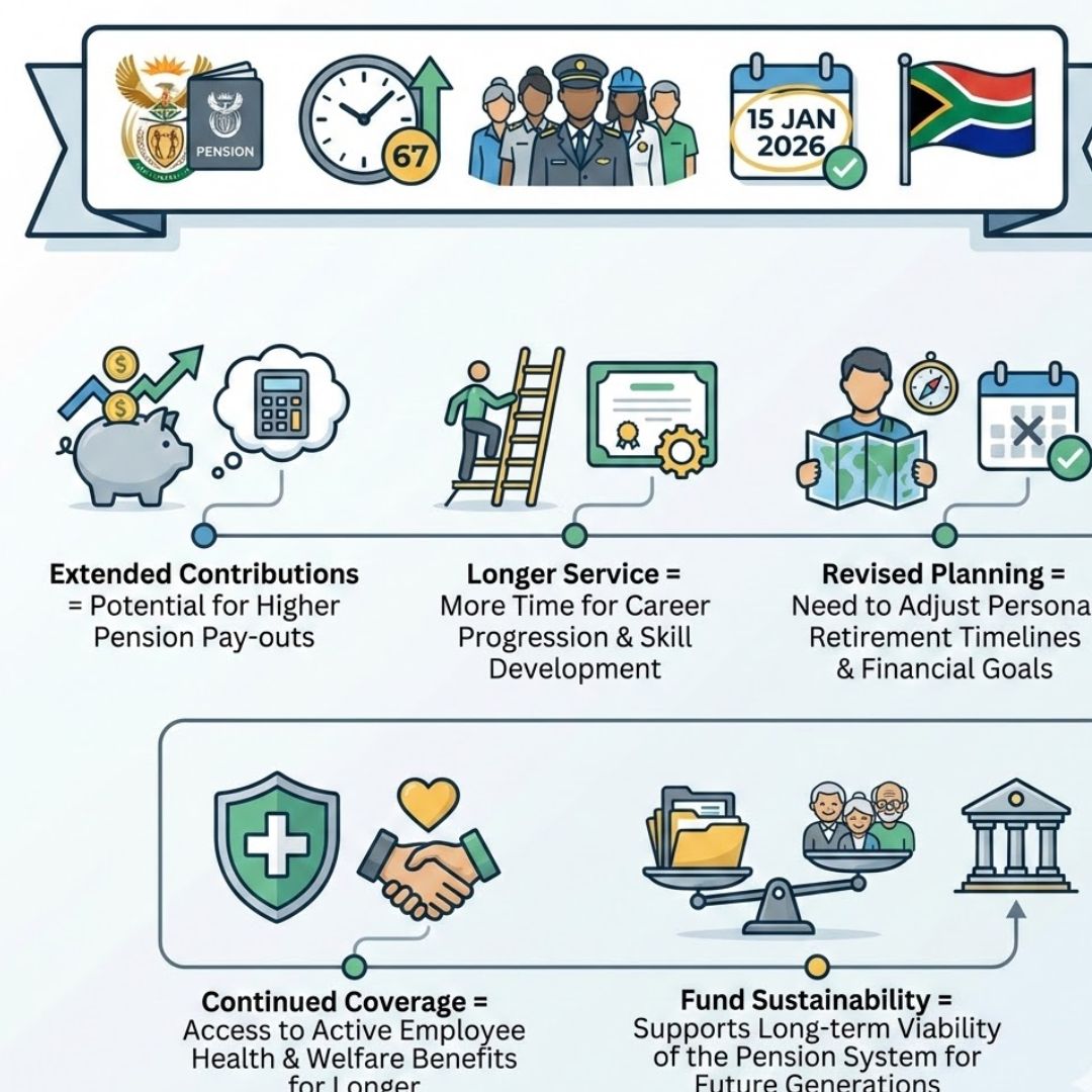 GEPF Shifts Retirement Age to 67