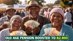 Goodbye to Low Old Age Pension: Seniors to Receive Up to R2,400 Monthly from 7 January 2026