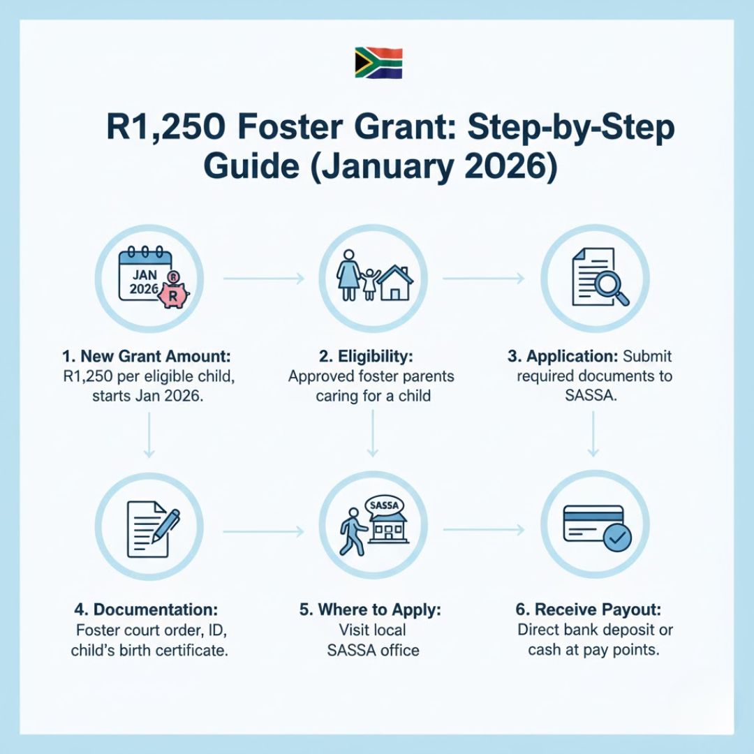 How to Secure the R1,250 Foster Grant 
