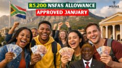 NSFAS January 2026 Allowance of R5,200 Approved – Discover How to Get Your Payment Now