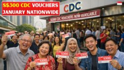 Goodbye to Delayed CDC Benefits as S$300 Vouchers Become Available Nationwide on 10 January 2026
