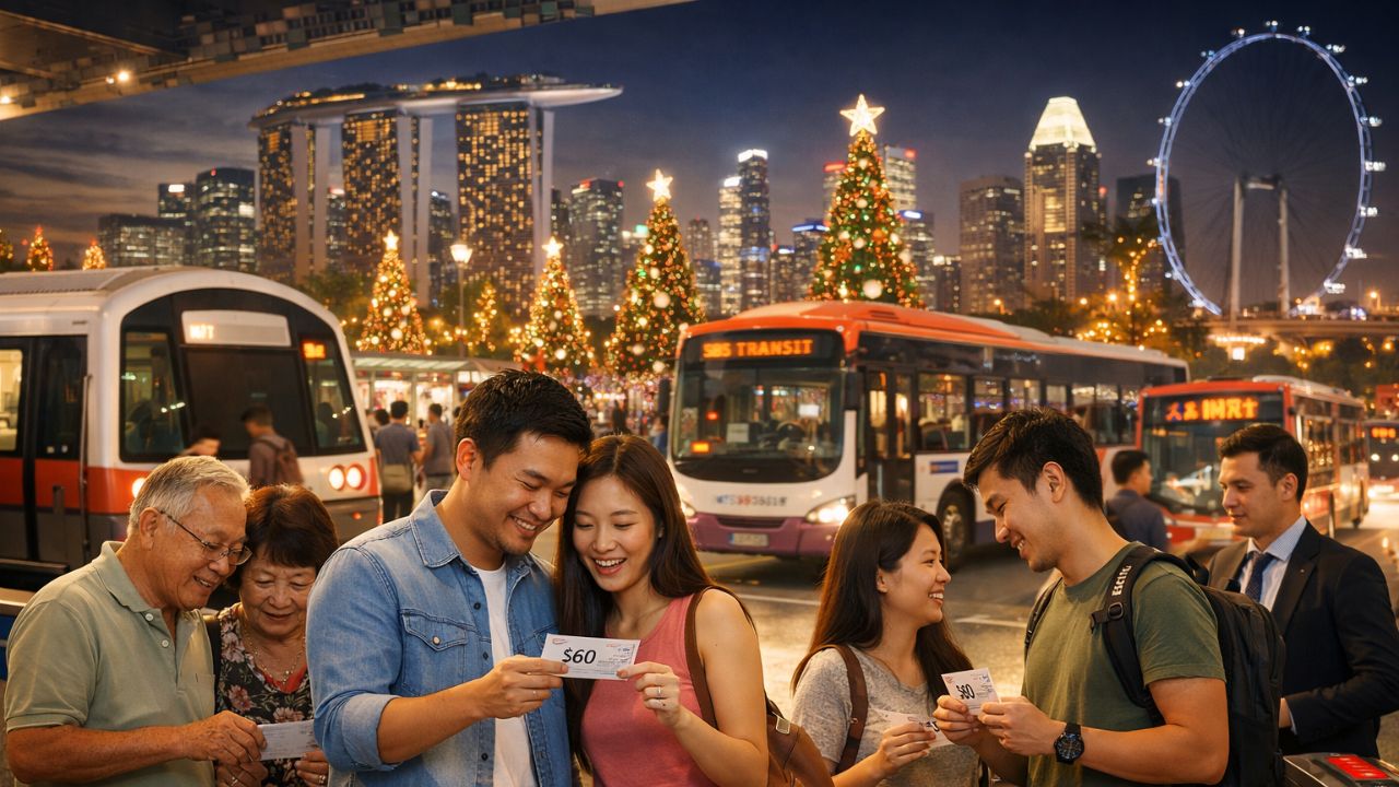 Singapore $60 Transport Voucher Support